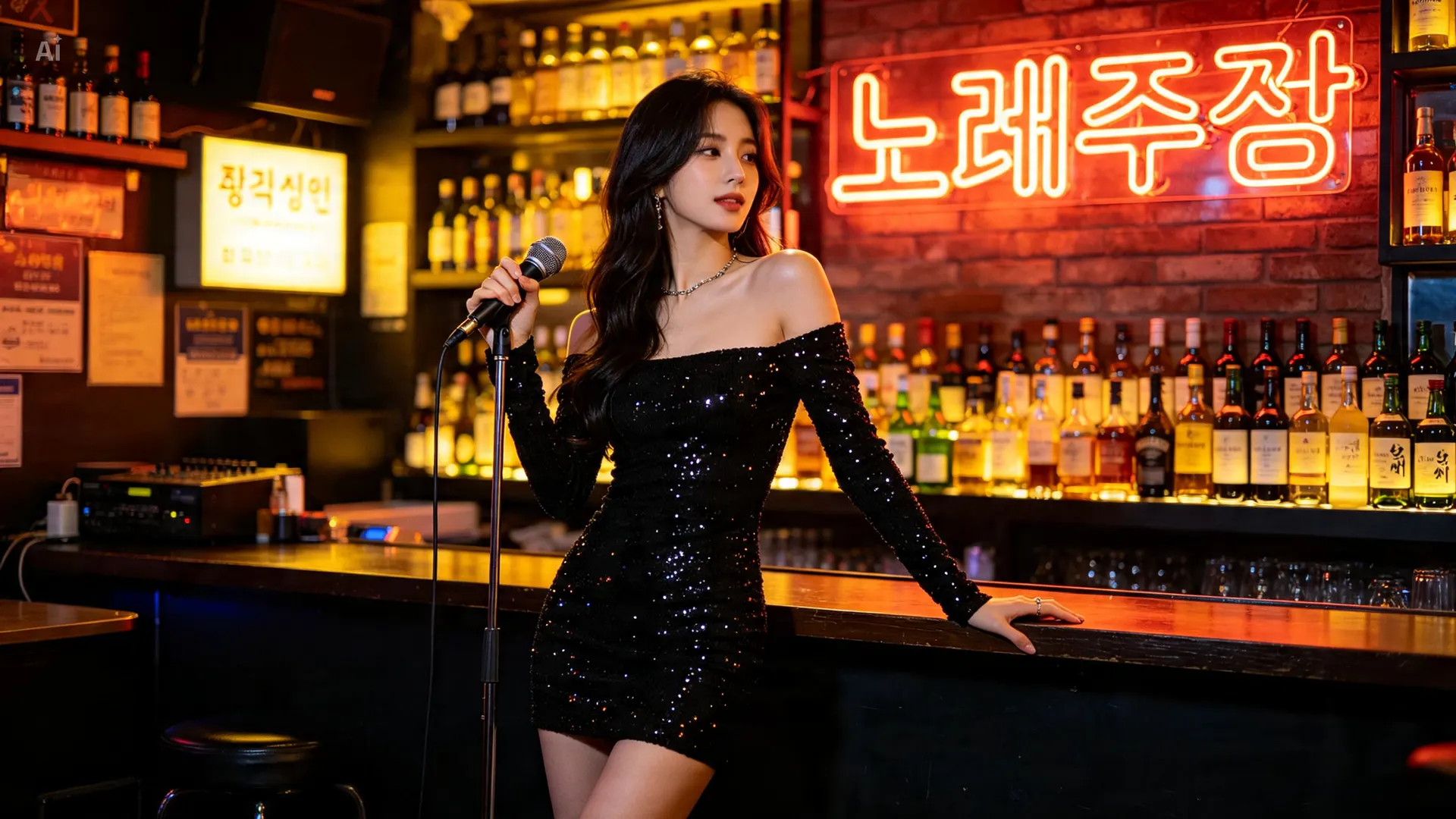 연산동노래방 연산동가라오케 프라이빗 룸 인테리어 3
